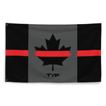CAD Thin Red Line Flag